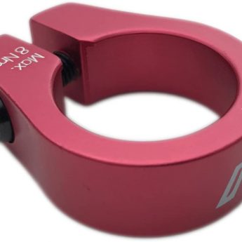 davtus N Alu-Sattelklemme für BMX Sattelrohrklemmung 28,6 mm rot