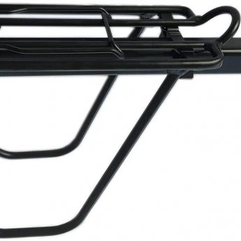 davtus Sattelstütz Gepäckträger Alu Pro-QR mit Federklappe und Reflektor