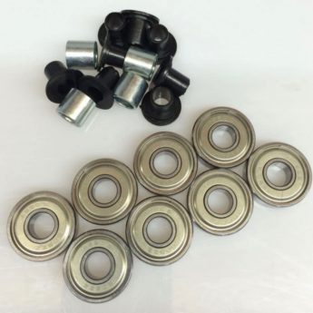 davtus California Classic Kugellagerset 8 Stück für Skateboard ABEC 5